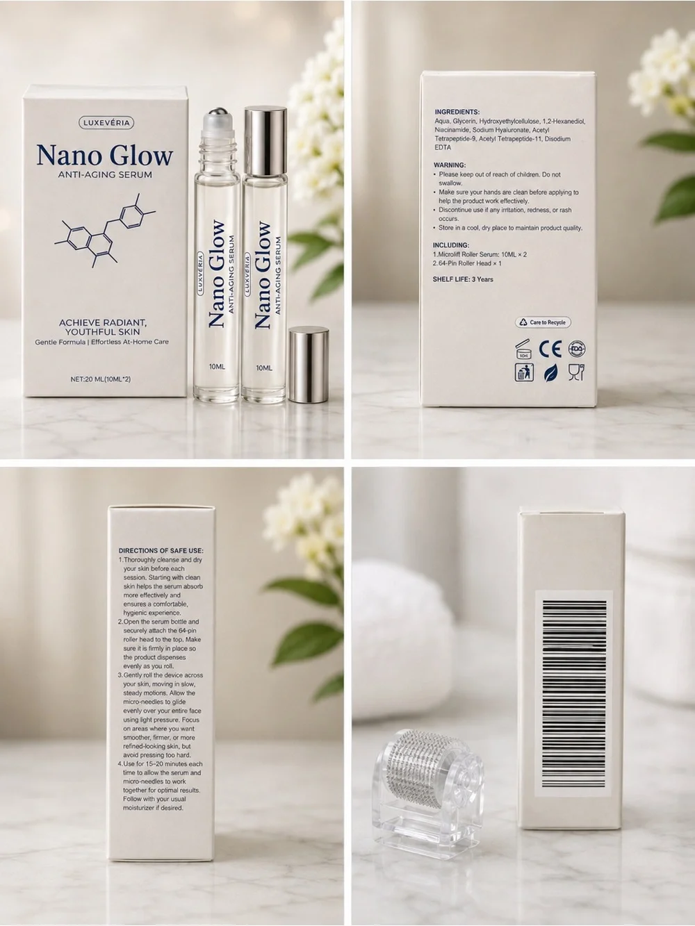 Luxevéria Nano Glow Anti-Aging Serum 20ml